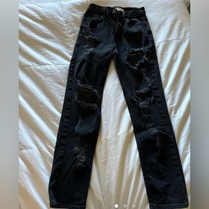 Black mom jeans